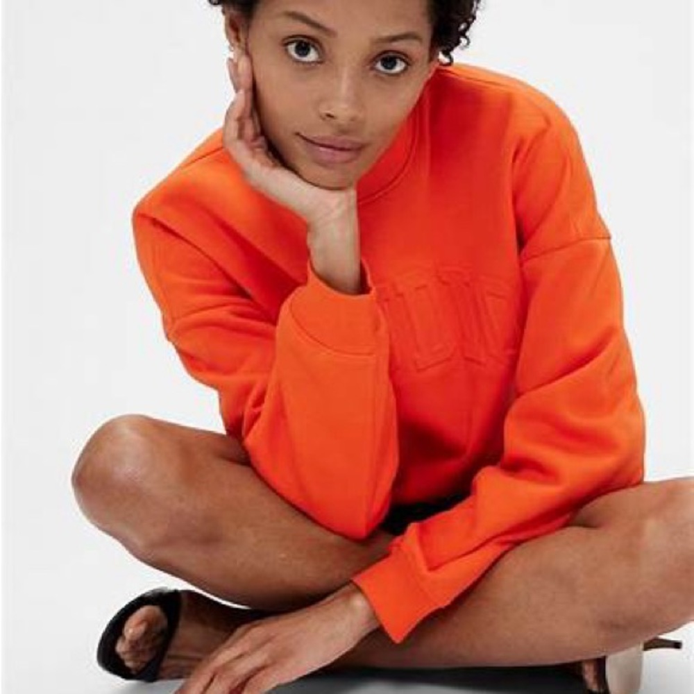 Gapstudio Vintagesoft Studio Crewneck Sweatshirt by Zac Posen XS